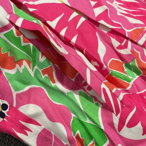 Lilly Pulitzer Silk Multi with a Splash Fayette skirt 4 - Picture 6 of 6